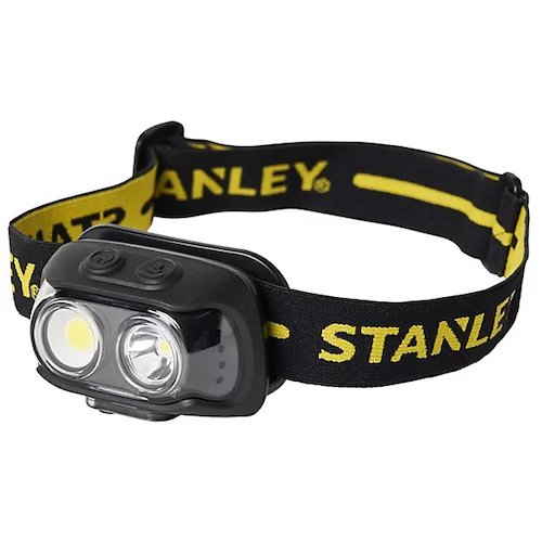 Stanley Rechargeable Head Torch 650 Lumens (5020024903779)
